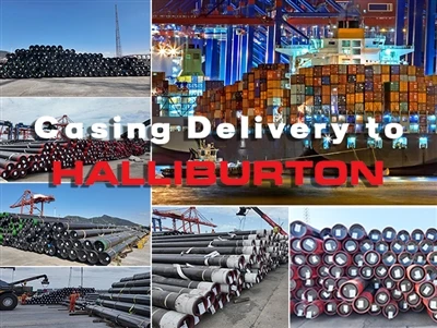 Pengiriman Casing Ke Halliburton: Casing Mulus API 5CT Dikirim Ke Luanda, Angola